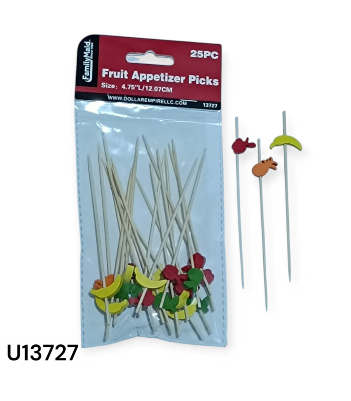 Palillos para Aperitivos de Frutas