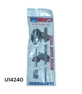 Juego de Cubiertos - Cuchara y Palillos Chinos