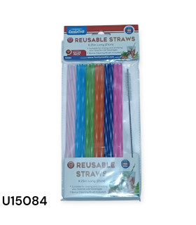 Pajitas Reutilizables de colores