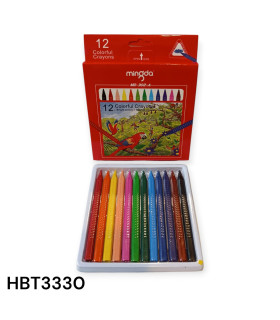 Crayones de Colores (12 Un.)