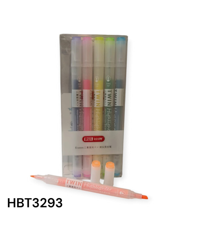 Resaltadores Doble Punta "Twin Highlighter"