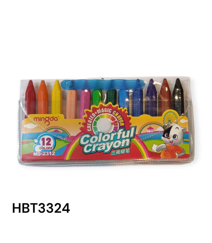 Crayones Triangulares de Colores Mingda