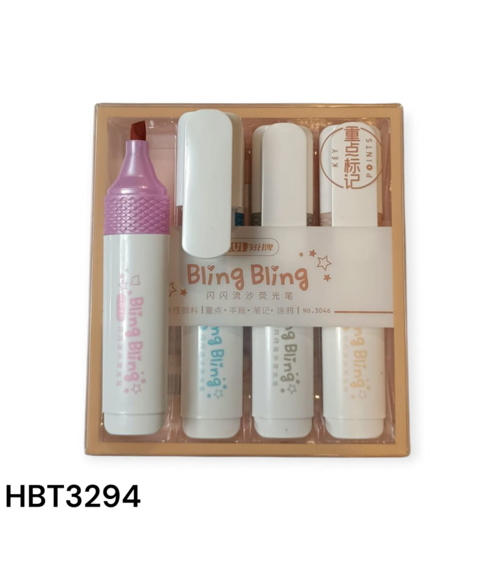 Resaltadores con Brillo