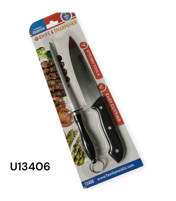 Set de Cuchillo y Afilador