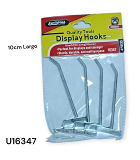 Ganchos de Exhibición (4 Un.)