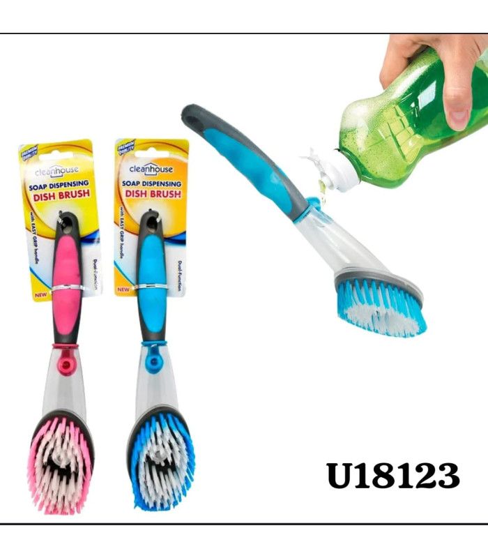 Cepillo Dispensador de Jabón para Platos