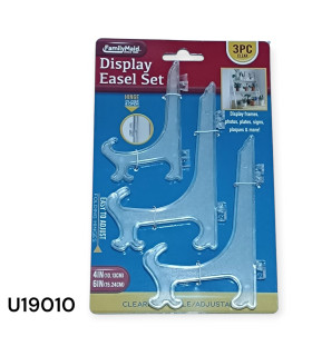 Caballetes de Exhibición Ajustables (3 Un.)