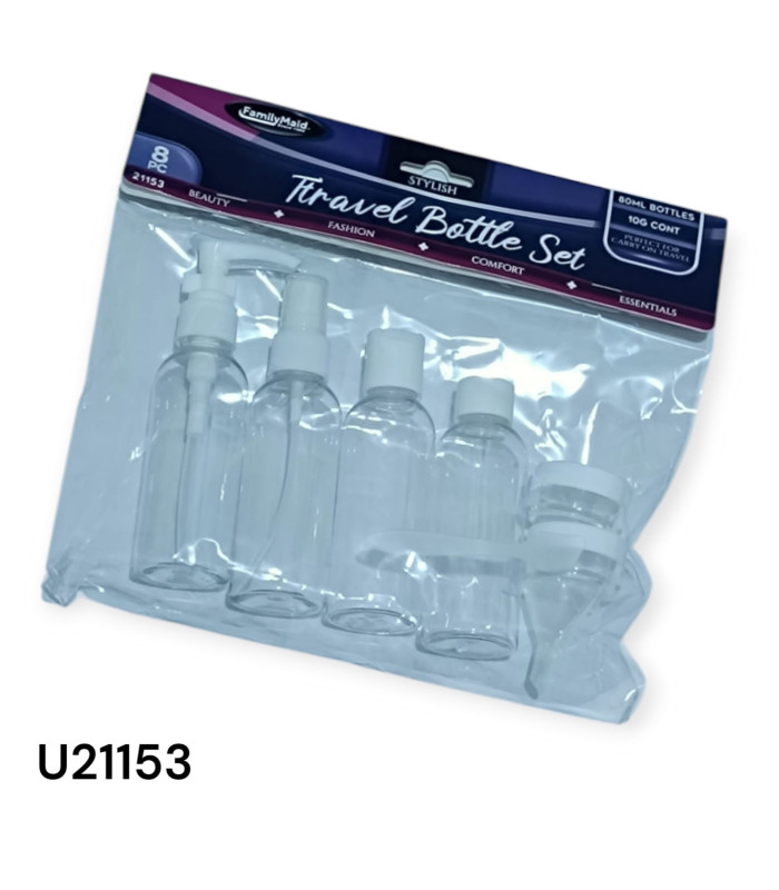 Set de Botellas de Viaje