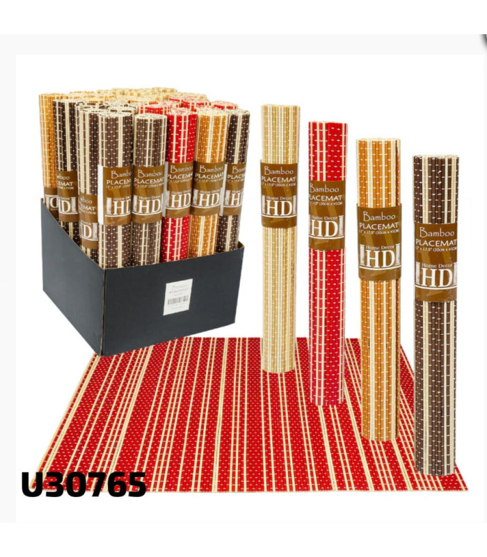 Individuales de Bambú para Mesa
