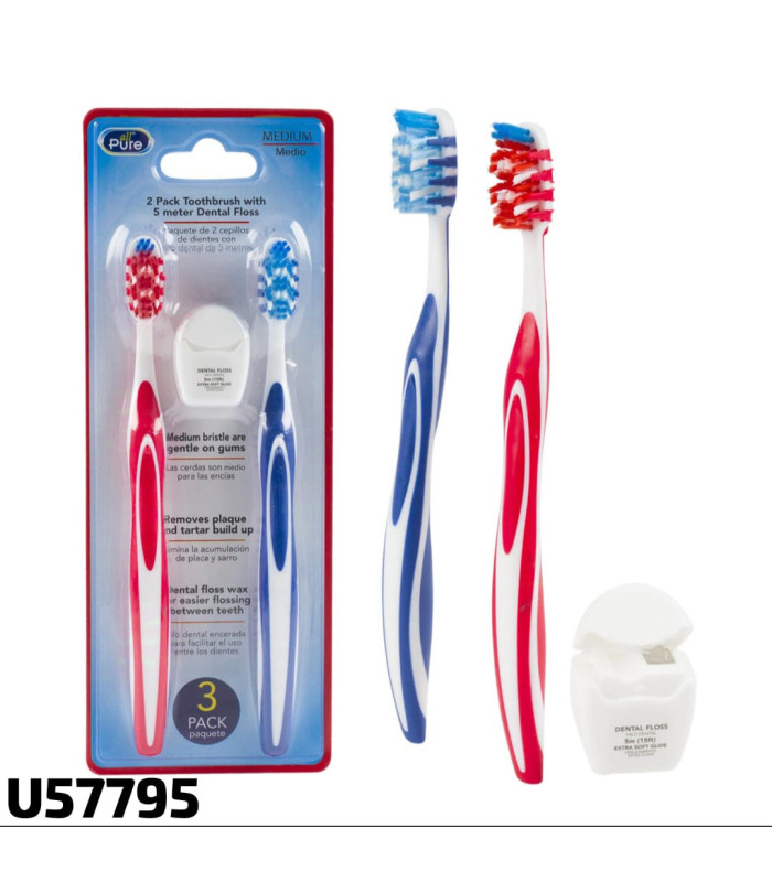 Set de 2 Cepillos de Dientes