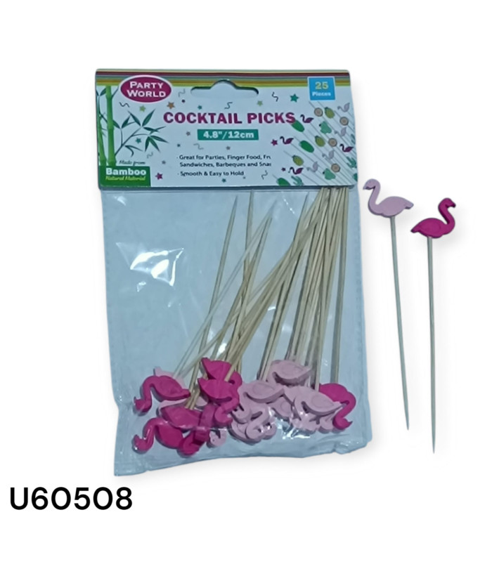 Palillos para Cóctel de flamengo