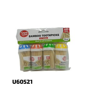 Palillos de Dientes de Bambú