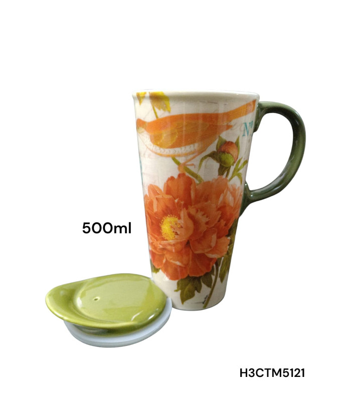 Taza de Viaje de Cerámica