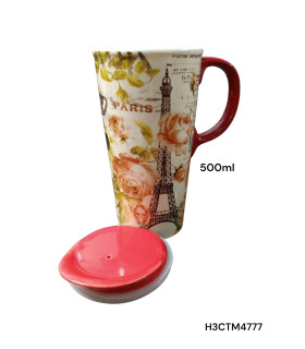 Taza de Viaje de Cerámica