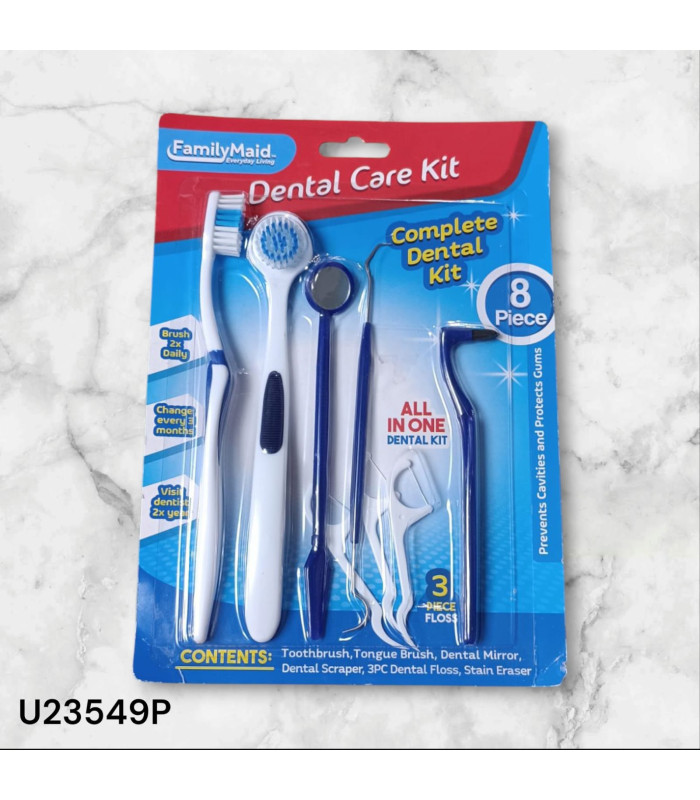 Kit Completo de Cuidado Dental de 8 Piezas