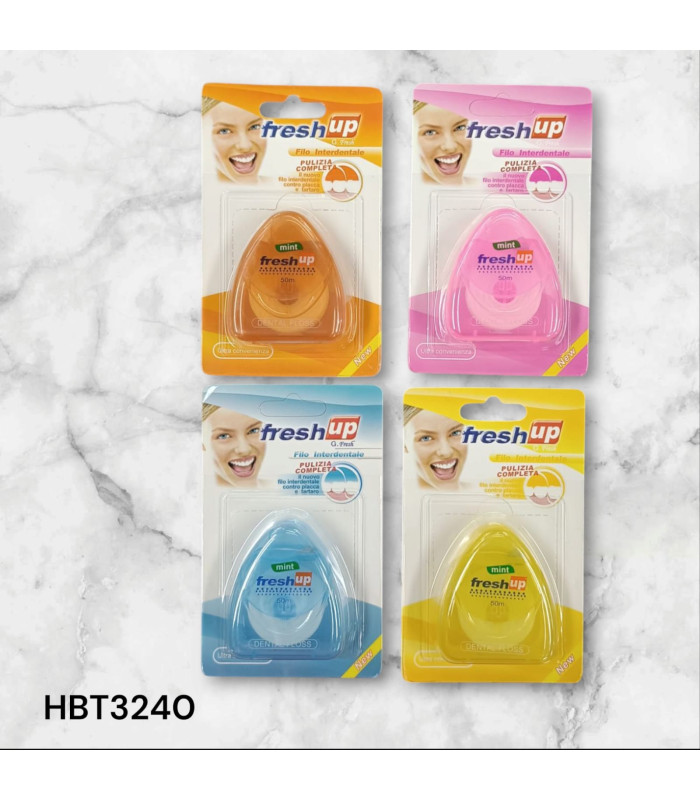 Dispensador Individual de Hilo Dental con Sabor a Menta